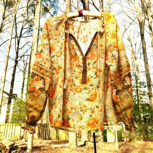Spell & the Gypsy Collective Seashell Blouse Small